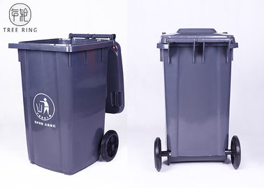 폐기물처분을 위한 회색/녹색 100Liter 큰 플라스틱 Wheelie 궤는 옥외를 재생했습니다