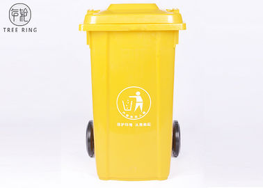폐기물처분을 위한 회색/녹색 100Liter 큰 플라스틱 Wheelie 궤는 옥외를 재생했습니다