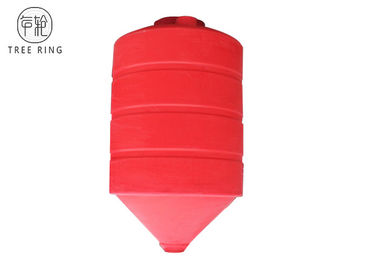 하수구 Rotomolding 총 제품, 재상할 수 있는 플라스틱 콘 바닥 행구기 탱크 CPT1500L