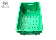 58ltr 녹색 사각 송풍되는 플라스틱 식물성 콘테이너 600 X 400 x 300