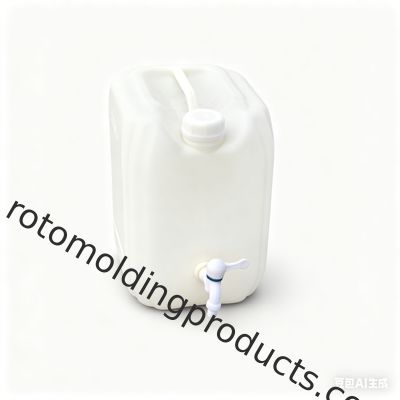 손잡이가 내장된 15리터 플라스틱 제리캔, 취급 용이 및 물의 내구성 있는 보관