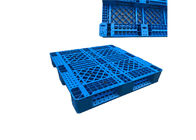 버진 PP Rackable 선반 포크리프트, 1000Kg 짐을 위한 3개의 미끄럼을 가진 1111의 파란 플라스틱 깔판