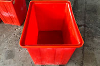 Aquaponic 물고기 Fram를 위한 빨간 160L 플라스틱 재생 용기 물 탱크
