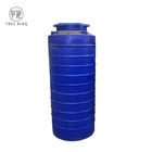 250 갤런 액체 급식 저장을 위한 플라스틱 물 저장 탱크의 둘레에 파란 색깔